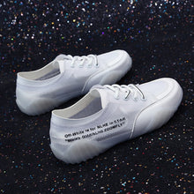 Load image into Gallery viewer, Women Casual Shoes Summer Mesh Flat Shoes Women Fashion Snaekers Trend Breathable White Shoes Light Popular Student Women Shoes