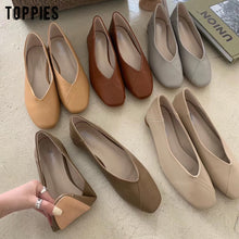 Load image into Gallery viewer, toppies 2020 ladies shoes summer flat shoes women faux leather elegant office zapatos mujer