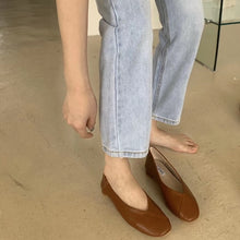Load image into Gallery viewer, toppies 2020 ladies shoes summer flat shoes women faux leather elegant office zapatos mujer