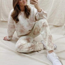 Load image into Gallery viewer, Tracksuit Women Clothes Two Piece Set Pants And Top Tie Dye Lounge Wear Ropa Mujer Summer Ensemble Femme 2 Pieces Sweat Suits