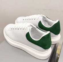 Load image into Gallery viewer, Plus Size 44 Designer Alexander Shoes High Platform Lace Up Casual Sneakers Luxury Designer White Shoes for Men and Women LU63