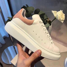 Load image into Gallery viewer, Plus Size 44 Designer Alexander Shoes High Platform Lace Up Casual Sneakers Luxury Designer White Shoes for Men and Women LU63