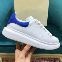 Load image into Gallery viewer, Plus Size 44 Designer Alexander Shoes High Platform Lace Up Casual Sneakers Luxury Designer White Shoes for Men and Women LU63