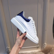 Load image into Gallery viewer, Plus Size 44 Designer Alexander Shoes High Platform Lace Up Casual Sneakers Luxury Designer White Shoes for Men and Women LU63