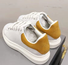 Load image into Gallery viewer, Plus Size 44 Designer Alexander Shoes High Platform Lace Up Casual Sneakers Luxury Designer White Shoes for Men and Women LU63