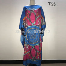 Load image into Gallery viewer, Beautiful Dresses For Women Dashiki Snake Pink Clothes Bazin Broder Riche Sexy Slim Ruffle Sleeve Robe Evening Long Dress