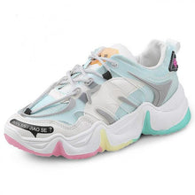Load image into Gallery viewer, Fashion Summer Women's Shoes Chunky Sneakers Mixed Colors Ladies Casual Shoes Platform Sneakers Women Shoes Female