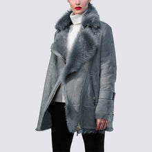 Load image into Gallery viewer, Autumn Winter Coat Women Clothes 2020 Korean Real Fur Coat Rabbit Fur Jacket Vintage Suede Leather Abrigo Mujer ZT4334