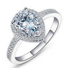 Load image into Gallery viewer, 40 Styles Promise ring Real 925 Sterling silver AAAAA Cz Stone Statement Party Wedding Band Rings for women Engagement Jewelry
