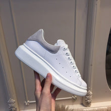 Load image into Gallery viewer, Plus Size 44 Designer Alexander Shoes High Platform Lace Up Casual Sneakers Luxury Designer White Shoes for Men and Women LU63
