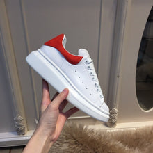 Load image into Gallery viewer, Plus Size 44 Designer Alexander Shoes High Platform Lace Up Casual Sneakers Luxury Designer White Shoes for Men and Women LU63
