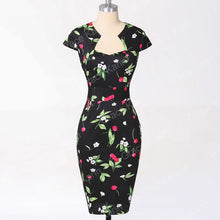 Load image into Gallery viewer, Grace Karin Women Dress Summer Polka Dot Vintage Dresses Robe Rockabilly Clothes Bodycon Pencil Wiggle Sexy Party Office Dress
