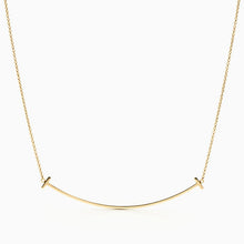 Load image into Gallery viewer, S925 Sterling Silver Necklaces Middle-Sized Smiling Face ,High Quality 1:1 With Logo,Women Valentine's Day Gift Jewelry
