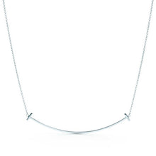 Load image into Gallery viewer, S925 Sterling Silver Necklaces Middle-Sized Smiling Face ,High Quality 1:1 With Logo,Women Valentine's Day Gift Jewelry
