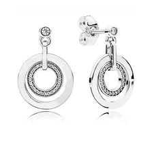 Load image into Gallery viewer, Vintage Radiant Teardrops Shooting Stars Earring 925 Sterling Silver Hanging Earrings Studs For Women Gift Fine Pandora Jewelry
