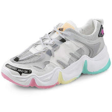 Load image into Gallery viewer, Fashion Summer Women's Shoes Chunky Sneakers Mixed Colors Ladies Casual Shoes Platform Sneakers Women Shoes Female
